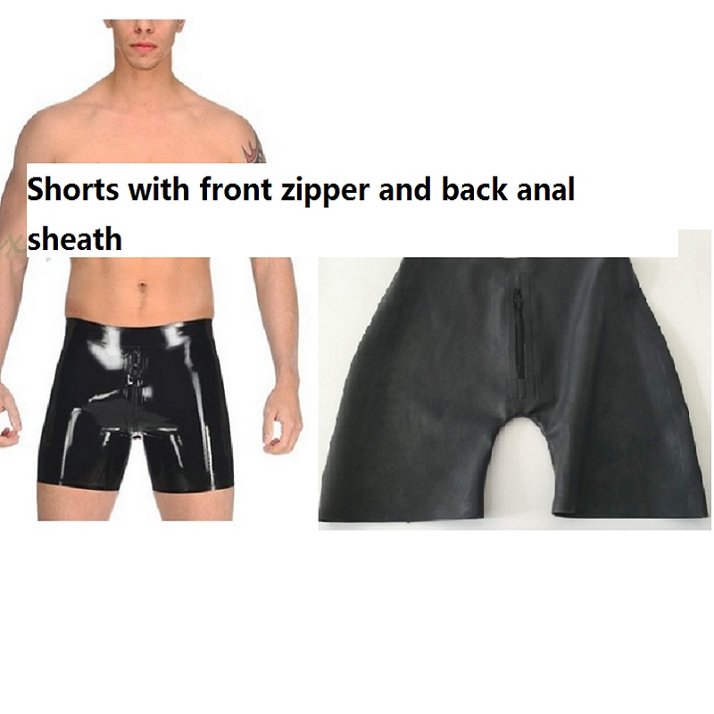 Handmade Men Latex Rubber Feti - Boyshort Underwear review and price